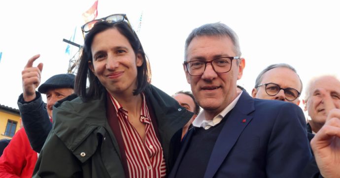 Elly star con Landini e Conte. Ma  parla  solo di sanità e Carta