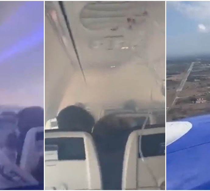 Panico in volo, stormo di uccelli finisce nel motore dell’aereo: fumo nella cabina del Boeing 737 – Video