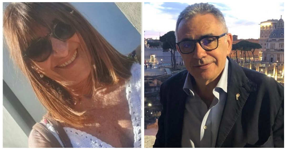 Il virologo Fabrizio Pregliasco si sposa con Carolina Pellegrini, l’annuncio e poi la confessione: “Non le ho ancora preso l’anello”