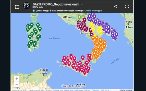 Dazn, la nuova offerta disponibile solo al Sud: 3 mesi di abbonamento con 50 euro di sconto