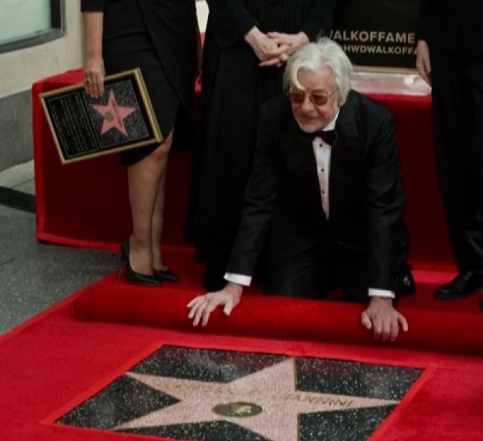 Giancarlo Giannini tra le stelle della Walk of Fame di Hollywood: “Questa è la cosa migliore, significa che sarò un attore per sempre”