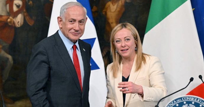 Copertina di Netanyahu in crisi visita Meloni per farsi “riconoscere”