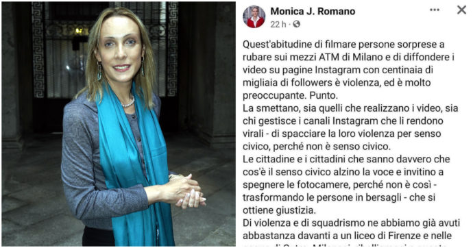 Milano, insulti social alla consigliera Pd che ha denunciato la gogna contro i borseggiatori su Instagram: “Perbenista del c…”
