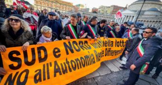 Copertina di Autonomia, i sindaci protestano “in ritiro”. E il corteo resta vuoto