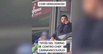 Copertina di Cannavacciuolo insultato allo stadio dai tifosi del Torino: “Ciccione di m…”. E lui reagisce così