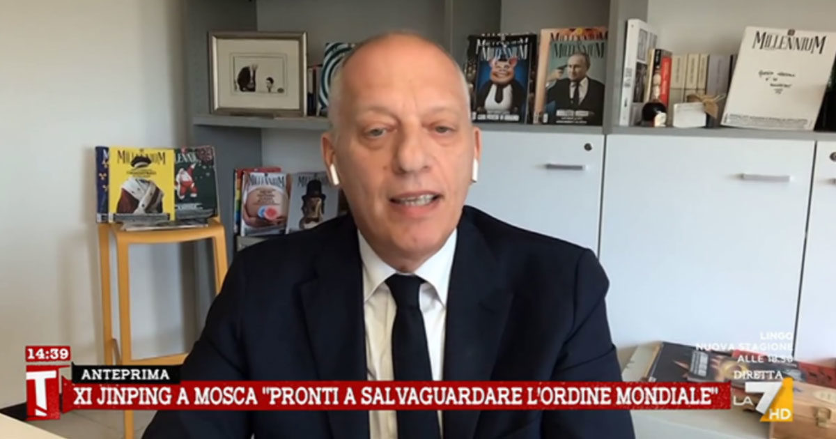 Ukraine, Gomez on La7: “The United States today refused a ceasefire because it cannot bear that China is an international player”