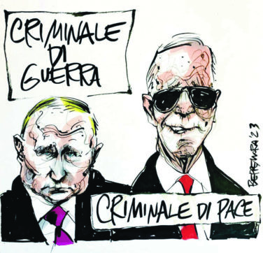 Copertina di La vignetta di Beppe Mora