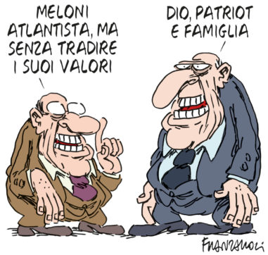 Copertina di La vignetta di Beppe Mora