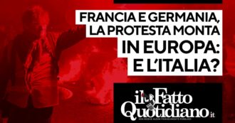 Copertina di Francia e Germania, la protesta monta in Europa: Italia anestetizzata? Con Martina Castigliani in collegamento da Parigi