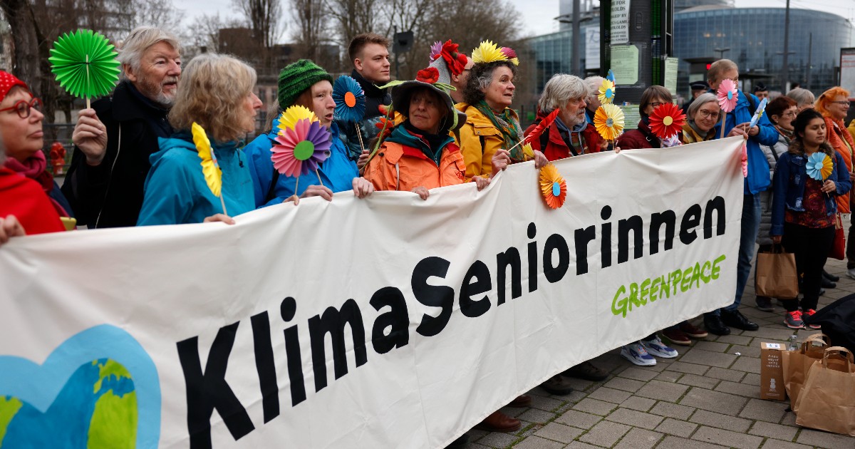 The “Climate Elders” present Switzerland to the Strasbourg court: “More and more of us are dying from the extreme heat”