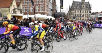 Copertina di Giro delle Fiandre, pazzia di Maciejuk: fa “strike” e stende un centinaio di corridori. Squalificato