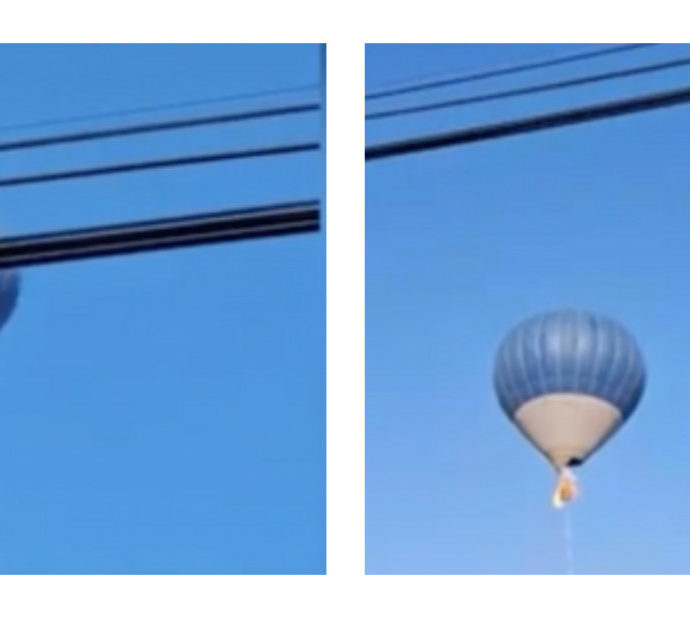 La mongolfiera prende fuoco mentre è in volo: due persone saltano giù e muoiono, un ferito