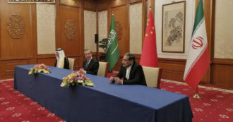 Copertina di Delegazioni di Iran e Arabia in Cina per discutere la ripresa dei rapporti. Il capo della Cia Burns vola a Riyad