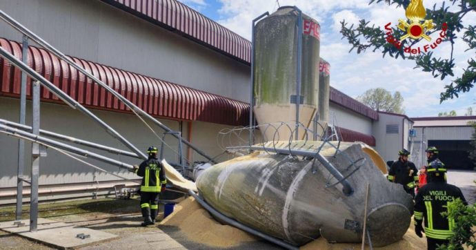 Auto l’urta, silos crolla su 3 fratelli: tutti morti