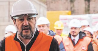 Copertina di È il ministero di Webuild: Salini detta e Salvini scrive