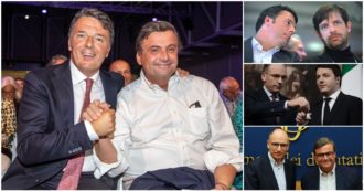 Copertina di Renzi-Calenda, i Fratelli coltelli della politica italiana: da Civati a Letta e Conte, i frantumatori seriali di alleanze ora si rottamano a vicenda