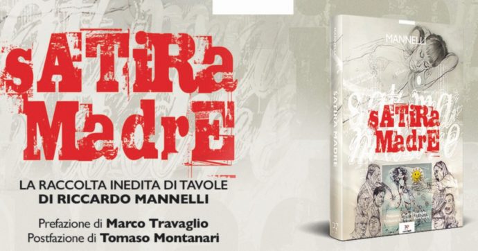 Copertina di “Satira Madre” di Mannelli con Ceccarelli e Barbacetto