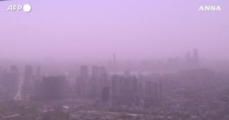Copertina di Tempesta di sabbia in Corea del Sud: le impressionanti immagini dei cieli di Seul oscurarti
