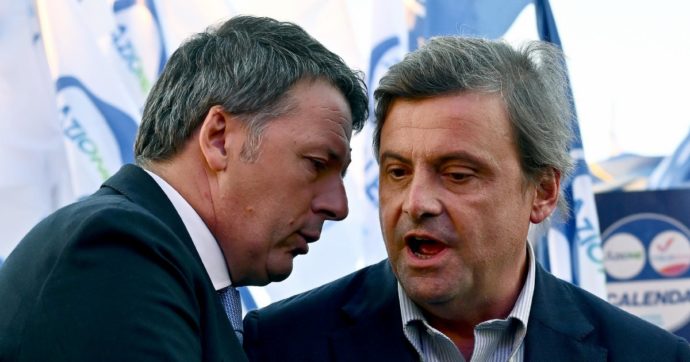 Calenda e Renzi si dividono con la comica finale