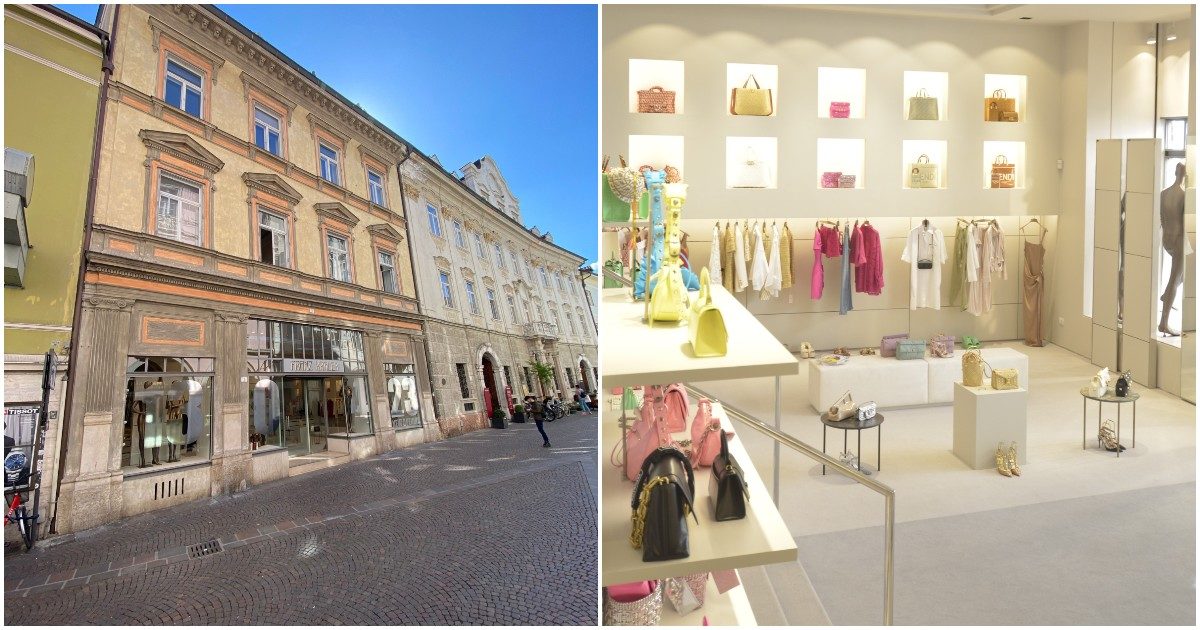 Bolzano, l’antico Palais Campofranco si rinnova e diventa un polo del lusso: apre la nuova boutique Franz Kraler