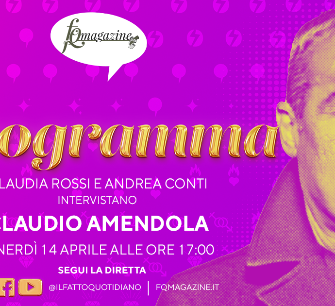 Claudio Amendola regista ne Il Patriarca: “Racconto il potere e la famiglia” in diretta con Claudia Rossi e Andrea Conti