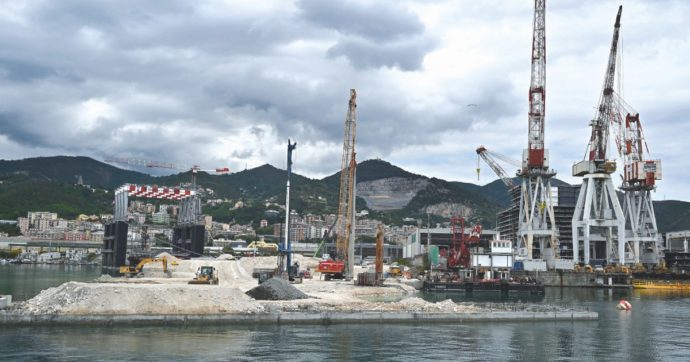 Bluff Diga di Genova: passerà solo il 30% delle navi previste