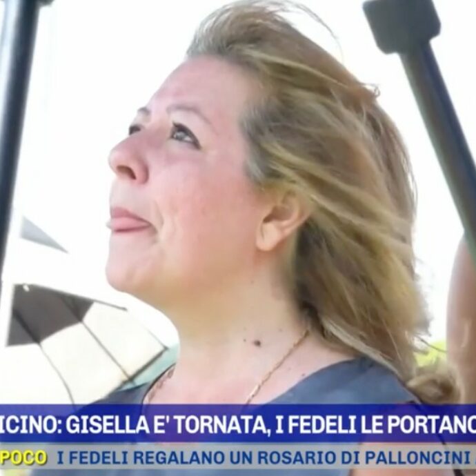 Madonna di Trevignano, Gisella Cardia: “Le stigmate le mostro solo a persone competenti”. Denunciato il marito: “Ha promesso miracoli per 30mila euro”