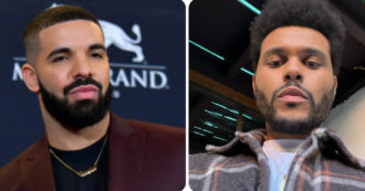 Copertina di Drake e The Weeknd, il duetto spopola ma è un fake creato dall’intelligenza artificiale: è questo il futuro della musica?