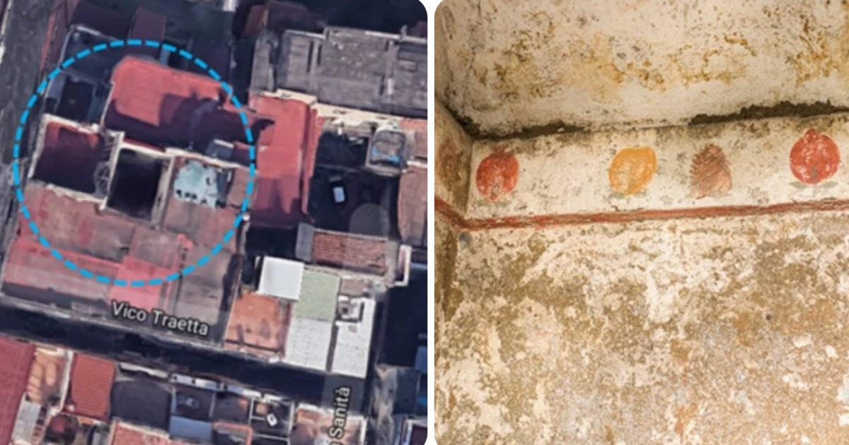 Η Νάπολη, στο Rione Sanità βρέθηκε ένας ταφικός θάλαμος που χτίστηκε από τους Έλληνες χάρη σε μιόνια και σωματιδιακή φυσική