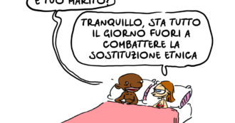 La vignetta di Natangelo