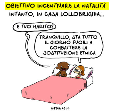 Copertina di La vignetta di Natangelo