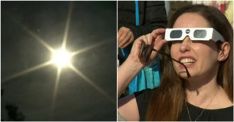 Copertina di Oggi l’eclissi solare ibrida, accade una volta ogni 10 anni: le spettacolari immagini del fenomeno