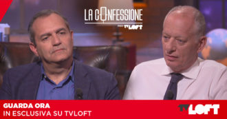 Copertina di De Magistris a La Confessione per TvLoft di Peter Gomez: “Non escludo una mia ricandidatura come sindaco di Napoli”