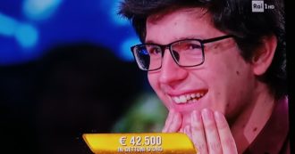 Copertina di L’Eredità, il campione Giacomo Candoni è il “mago” della “ghigliottina”: ha già portato a casa un bottino da 188mila euro