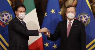 Copertina di Pnrr, scadenze a rischio? “Colpa di Conte che ha ottenuto troppi soldi”. Per il Corriere il responsabile è “il premier grillino bulimico”