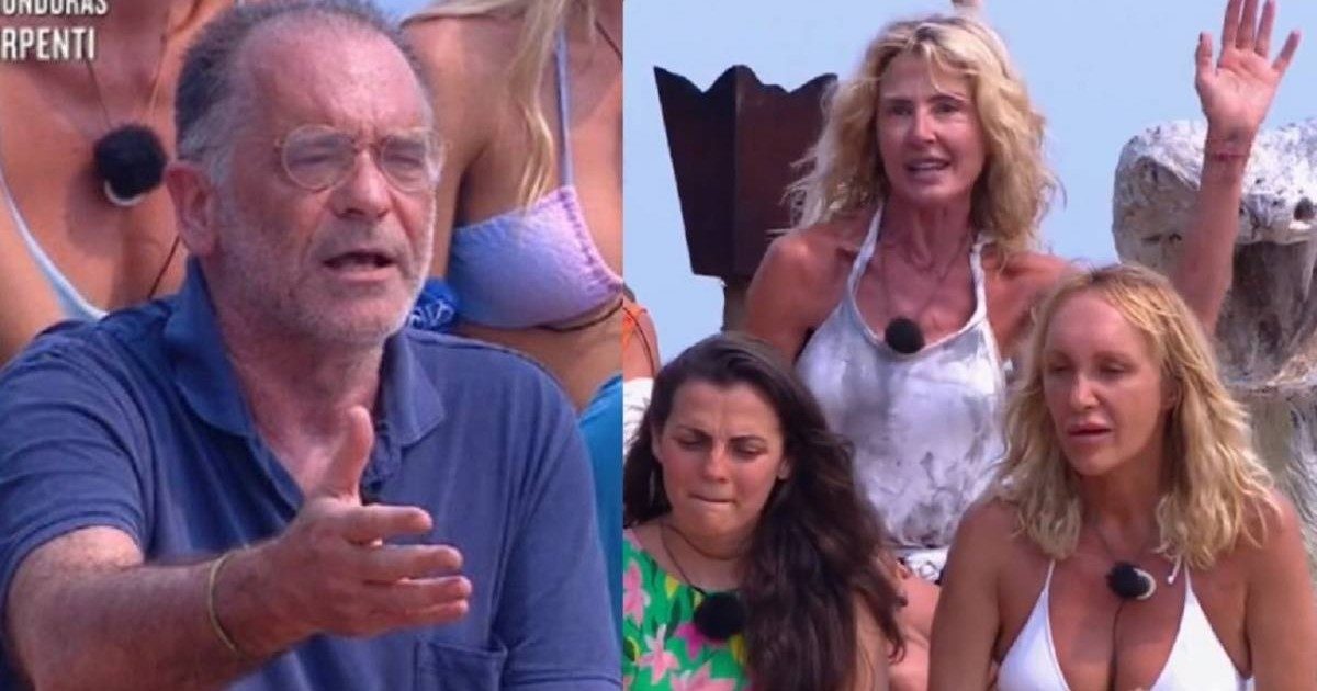 Isola dei Famosi, scoppia la lite tra Cecchi Paone e Nathaly Caldonazzo: “Vattene pescivendola, ignorante”, “È arrivato lo scienziato”