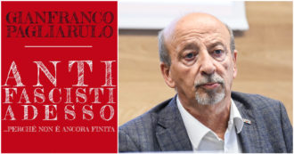 Copertina di “L’antifascista oggi combatte le disuguaglianze e lavora per una democrazia sociale”: il libro del presidente Anpi Gianfranco Pagliarulo
