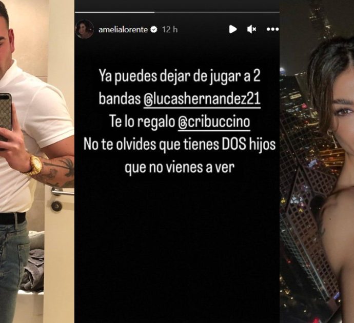 Lucas Hernandez accusato di tradimento dalla moglie: “Cristina Buccino, te lo regalo”