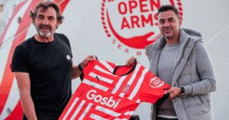 Copertina di Il Girona stringe un accordo di partnership con Open Arms: il logo dell’Ong sulle maglie della prima squadra