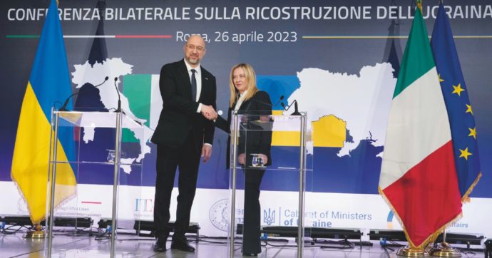 Kiev, la ricostruzione italiana è già un flop: tanti assenti e rinvio al ’25