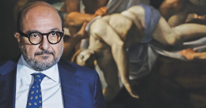 Sangiuliano, lettere e sfottò per invadere il ministero della Cultura con FdI