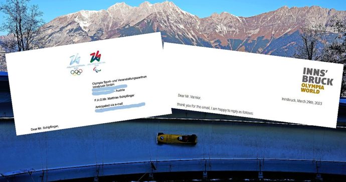 Olimpiadi e bob, per 4 anni ignorata l’ipotesi più economica: ecco le mail inedite tra Cortina e Innsbruck. Adesso l’Austria è il piano B