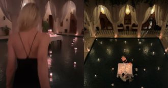 Copertina di Ilary Blasi festeggia il primo compleanno con Bastian Muller: cena a lume di candela nell’hotel extralusso a Marrakech. Un dettaglio non passa inosservato