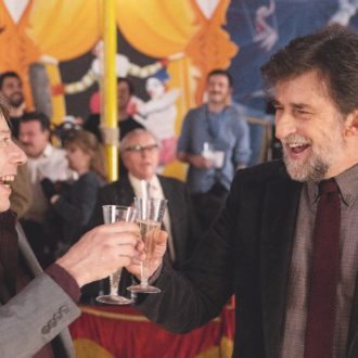 Copertina di “Sezione Nanni Moretti”. La sinistra va in pellegrinaggio al Sacher