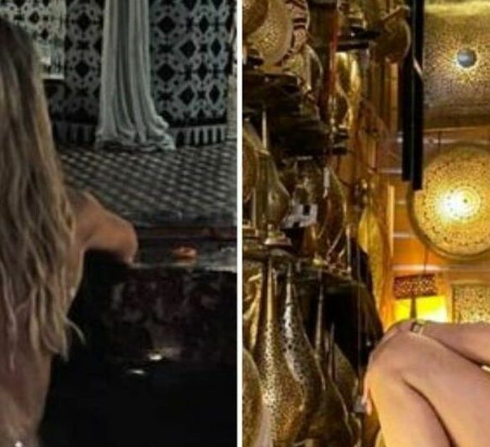 Ilary Blasi, compleanno di passione con Bastian a Marrakech: la foto nuda nella vasca da bagno non passa inosservata