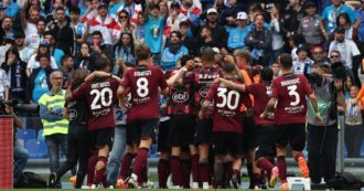Copertina di Festa scudetto rimandata, pazzesco a Napoli: con la Salernitana finisce 1 a 1 – La diretta