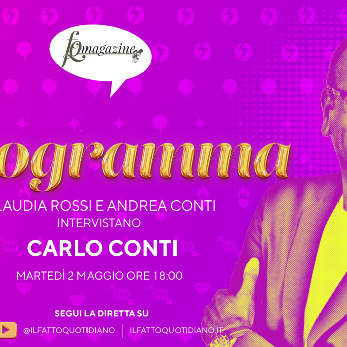 Carlo Conti: “Dopo sei anni con I Migliori Anni per viaggiare nella memoria” in diretta alle 18 con Claudia Rossi e Andrea Conti
