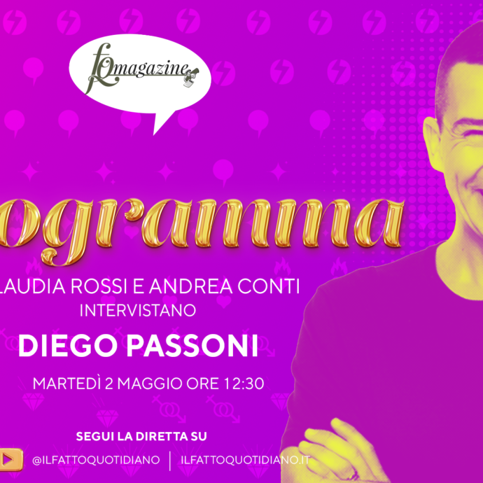 Diego Passoni: “Un podcast per parlare delle ‘pistole’ dei maschi”, in diretta alle 12.30 con Claudia Rossi e Andrea Conti