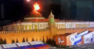 Copertina di Il video del drone abbattuto sopra il Cremlino: “Kiev ha tentato di uccidere Putin”