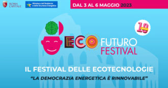 Copertina di Ecofuturo Festival, la diretta della decima edizione sull’innovazione ecotecnologica e gli stili di vita sostenibili